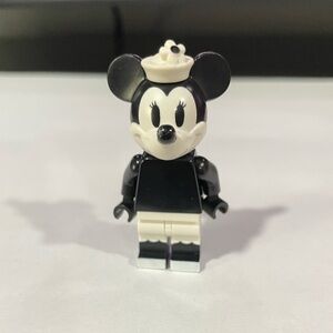 LEGO Minnie Mouse - Grayscale Steamboat Willie DISNEY MINIFIGURE